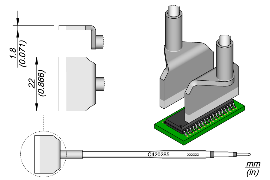 C420285 - Blade Cartridge 22